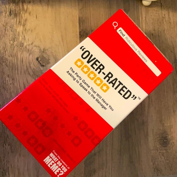 Over Rated Game - Picture 1 of 2